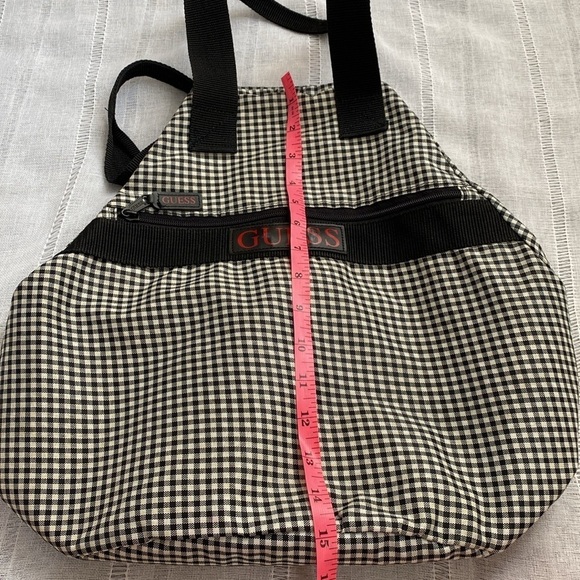 Guess 90s gingham tote bag. - Picture 11 of 12
